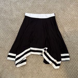 H&M black and white skirt